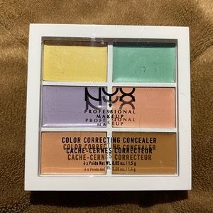 Nip nyx color correcting concealer palette